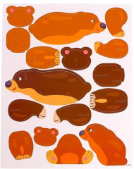 3D-конструктор «Медведи» - Фото 1