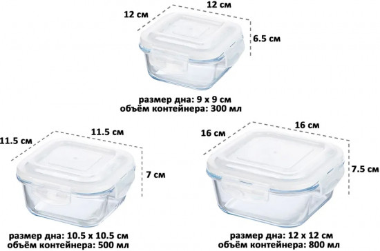 Набор контейнеров
