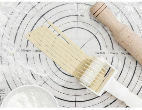 Валик для нарезки теста «Сетка»