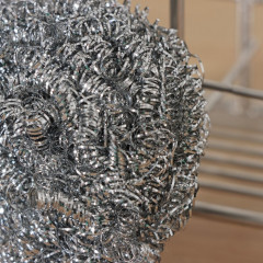 Губка для мытья посуды металлическая - Фото 2