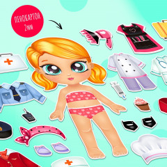 Игра магнитная с одеждой «Играем в профессии» - Фото 4