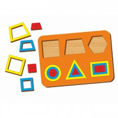 Рамка - вкладыш «Монтессори паутинка 1» - Фото 1