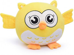 Игрушка мягкая с пледом «Жёлтый совёнок» - Фото 2