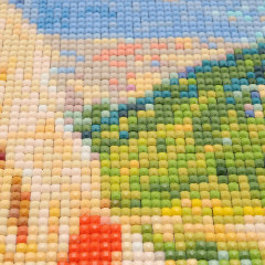 Мозаика алмазная «Девушка в красном платье» - Фото 2