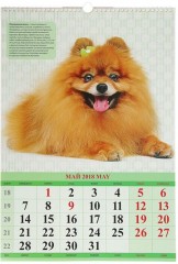 Календарь 2018 «Маленькие собачки» (перекидной, А3) - Фото 1