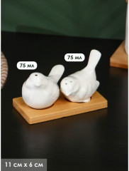 Набор для специй на подставке «Воробушки» - Фото 2