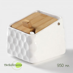 Банка для сыпучих продуктов с ложкой и крышкой - Фото 1