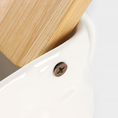 Банка для сыпучих продуктов с ложкой и крышкой - Фото 5