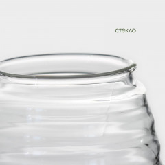 Баночка для мёда с ложкой с крышкой «Эко. Пчёлка» - Фото 5