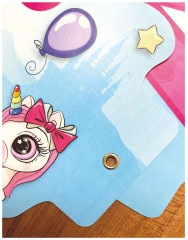 Гирлянда бумажная для девочки «С Днём рождения» - Фото 2