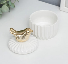 Шкатулка «Золотой воробушек» - Фото 1