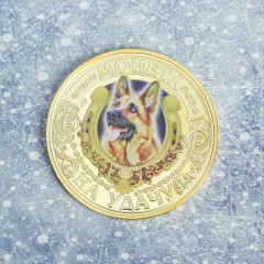 Монета новогодняя «На удачу» - Фото 2