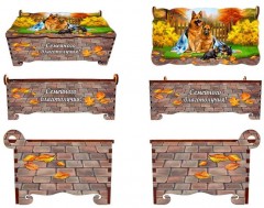 Шкатулка-купюрница «Семейство немецкой овчарки» - Фото 2