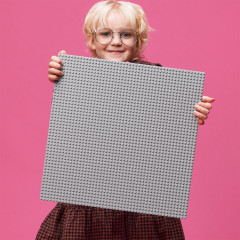 Конструктор Classic 11024 Серая базовая пластина - Фото 6