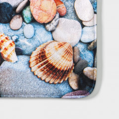 Коврик для ванной «Ракушки на камушках» - Фото 4
