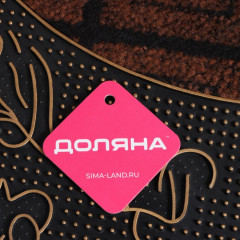 Коврик придверный «Welcome узорный» - Фото 5