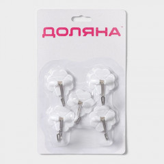 Крючки самоклеящиеся «Клевер» - Фото 4