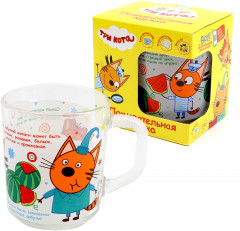 Кружка «Три кота. Интересные факты» - Фото 1