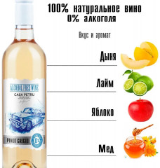 Вино безалкогольное «Pinot Grigio» - Фото 8