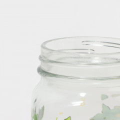 Набор банок с крышками и трубочками «Яркий лимонад» - Фото 3