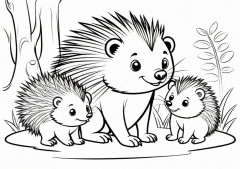 Книжка-раскраска «Весёлый Зоопарк» часть 2 - Фото 3