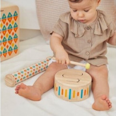 Барабан игрушечный - Фото 2