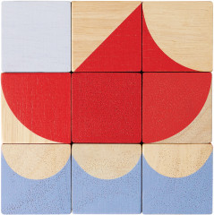 Пазл-кубики «Геометрия» - Фото 1