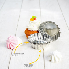 Набор форм для выпечки «Кекс» - Фото 3