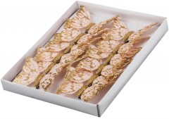 Комплект декоративных бабочке на клипсе (12 шт) - Фото 1