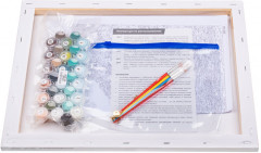 Картина по номерам «Голубое море» - Фото 4