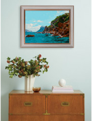 Картина по номерам «Голубое море» - Фото 6