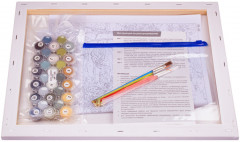 Картина по номерам «Рождественская ночь» - Фото 4