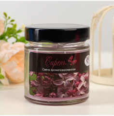 Свеча ароматическая «Сирень» - Фото 4