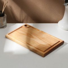 Доска разделочная с кровостоком - Фото 1