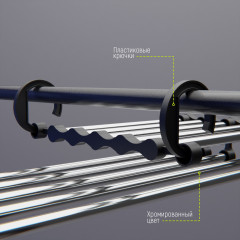 Вешалка-плечики для брюк и юбок - Фото 3