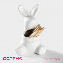 Подставка для зубочисток «Зайка» - Фото 1