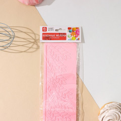 Коврик силиконовый для айсинга «Листья» - Фото 3