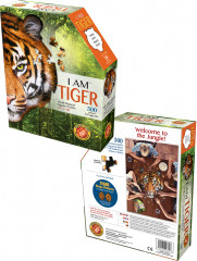 Пазл контурный «Тигр» - Фото 3