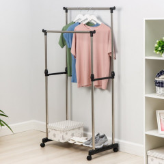 Стойка-вешалка для одежды телескопическая - Фото 1