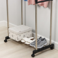 Стойка-вешалка для одежды телескопическая - Фото 2