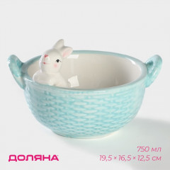 Конфетница «Зайка» - Фото 1