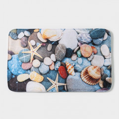 Коврик для ванной «Ракушки на камушках» - Фото 2