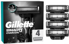 Кассеты для бритья сменные «Gillette Mach 3 Charcoal» - Фото 1