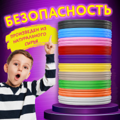 Безопасный PLA-пластик для 3D-ручки - Фото 1