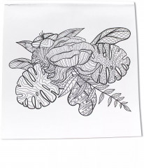 Раскраска-антистресс «Тропики» - Фото 1