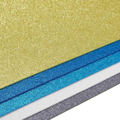 Набор фоамирана с глиттером «Ассорти 2» - Фото 1