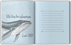 Блокнот позитивного настроения «Whale Journal» - Фото 3