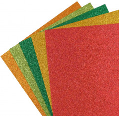 Набор фоамирана с глиттером «Ассорти 3» - Фото 2