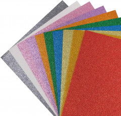 Набор фоамирана с глиттером «Ассорти» - Фото 2