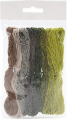 Набор мулине «Оттенки зеленого» - Фото 1